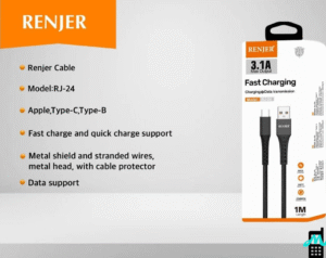 سیم شارژ تایپ سی