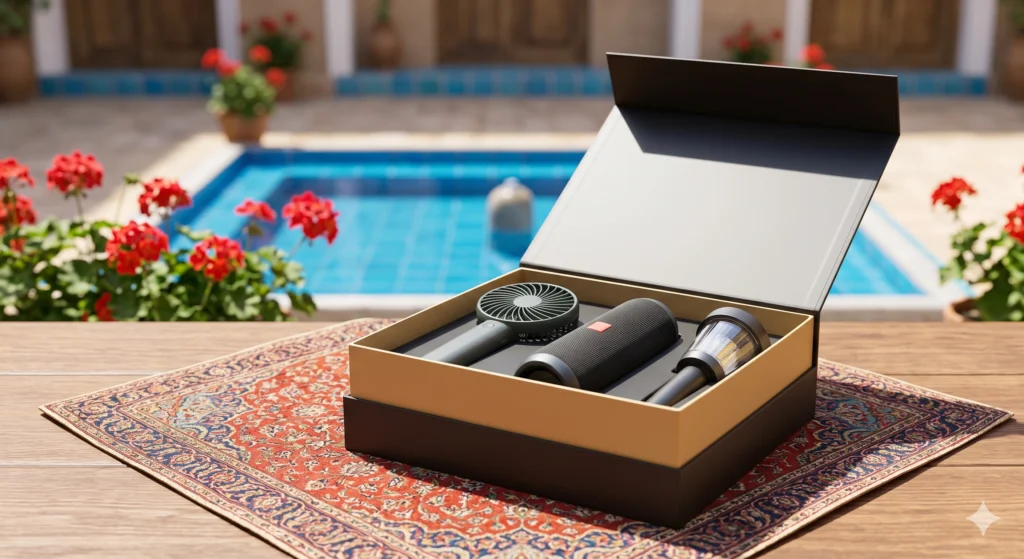 جعبه‌گشایی پک گجت های تابستانی فروشگاه MOBSTO برای مسافرت