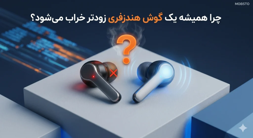 علت کار نکردن یک گوش هندزفری بلوتوثی و خاموش شدن آن