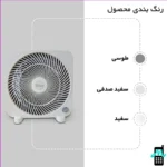 استفاده از پنکه رومیزی هاله دمنده در محیط اداری و اتاق خواب