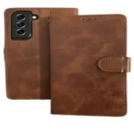 =کیف کلاسوری چرمی سامسونگ S21 FE